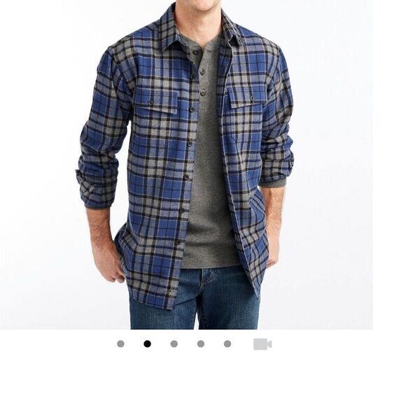 L.L. Bean Other - L.L. Bean Traditional Fit Large Tall Plaid Shirt
